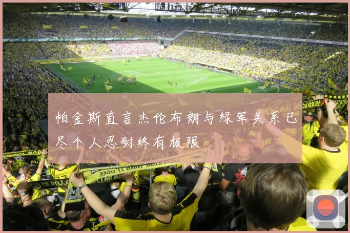 帕金斯直言杰伦布朗与绿军关系已尽个人忍耐终有极限